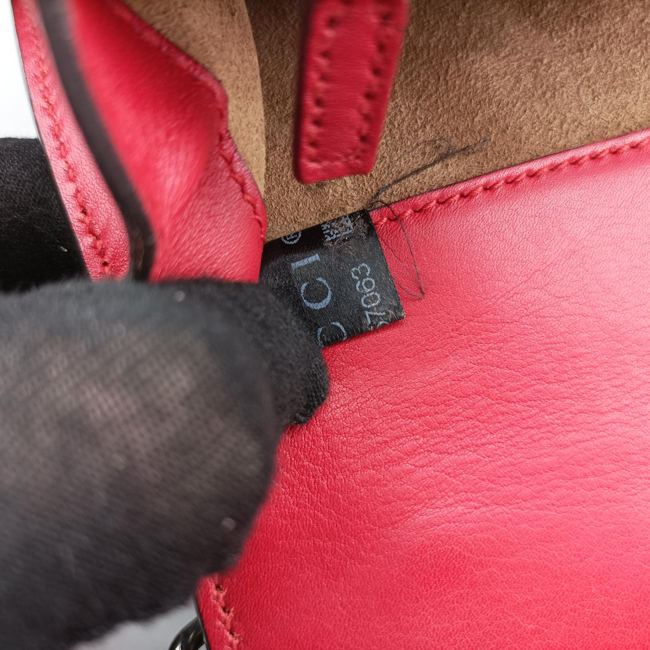 DionysusRed×MulticolourPVC coated canvas x leather400249I019657063ディオニュソスレッド×マルチカラーPVCコーティングキャンバス×レザー400249I019657063