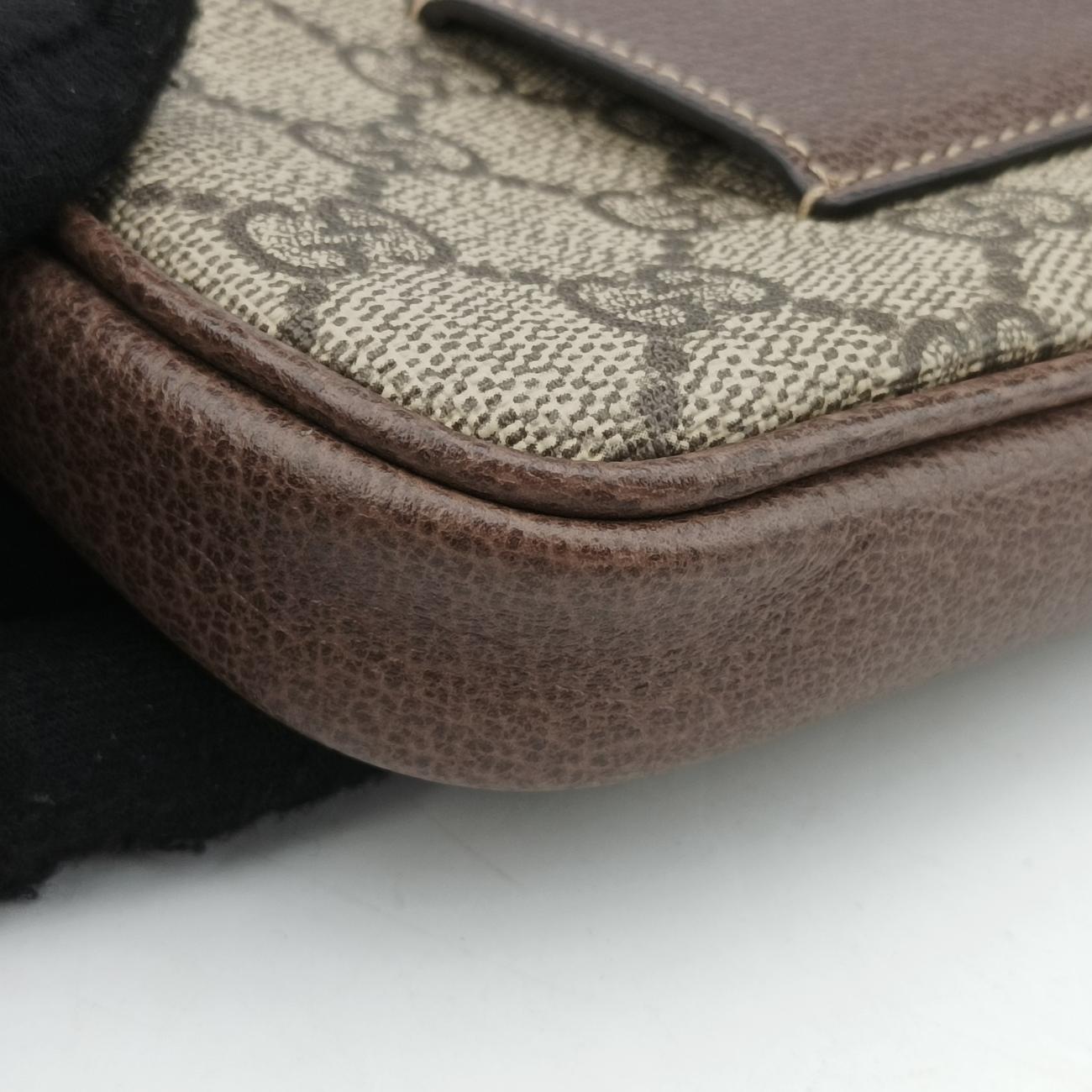 OphidiaBrown×MulticolourPVC coated canvas x leather519308オフィディアブラウン ×マルチカラーPVCコーティングキャンバス×レザー519308