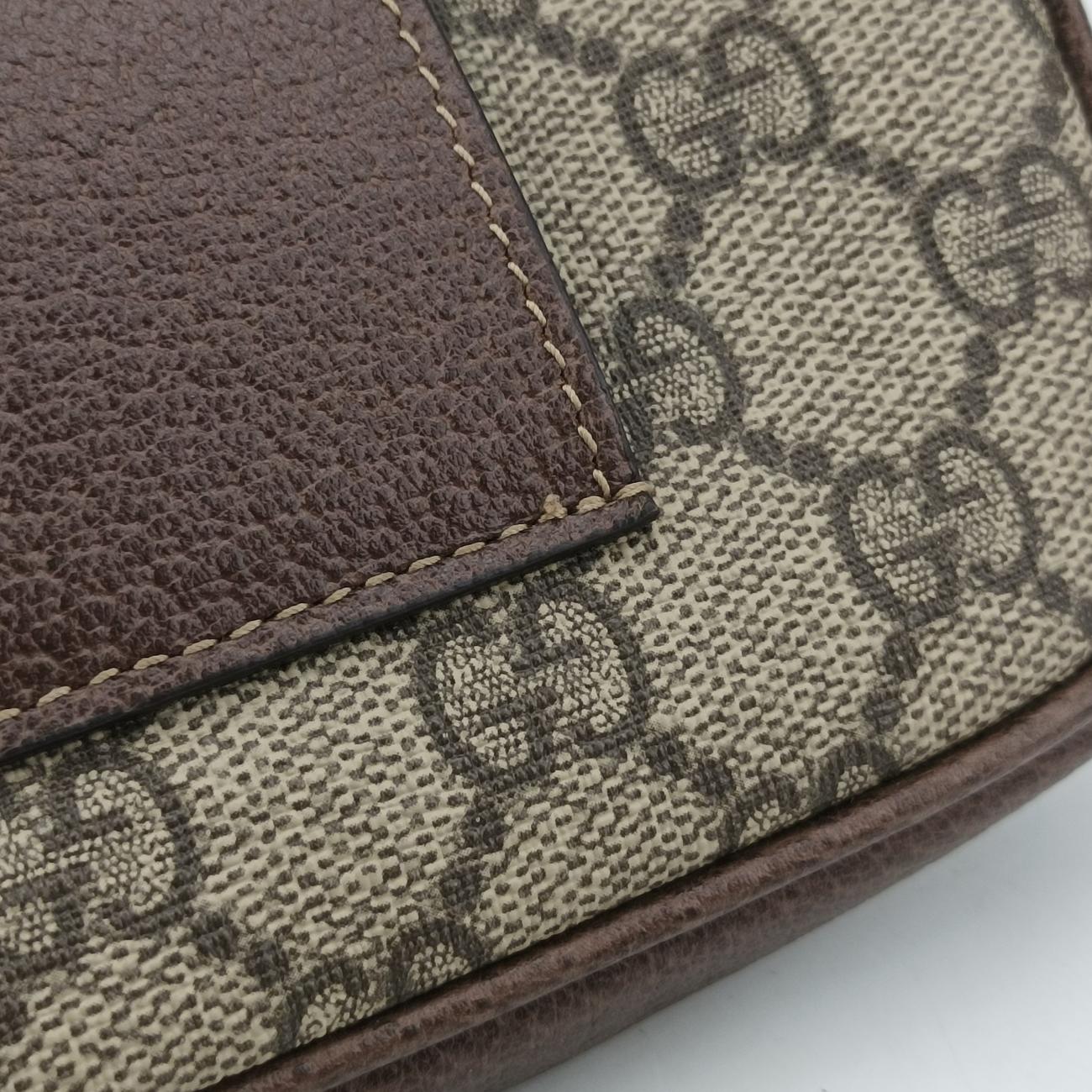 OphidiaBrown×MulticolourPVC coated canvas x leather519308オフィディアブラウン ×マルチカラーPVCコーティングキャンバス×レザー519308