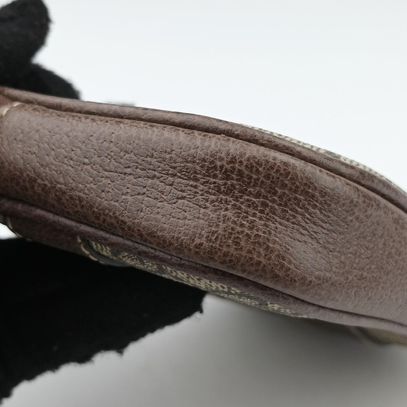 OphidiaBrown×MulticolourPVC coated canvas x leather519308オフィディアブラウン ×マルチカラーPVCコーティングキャンバス×レザー519308