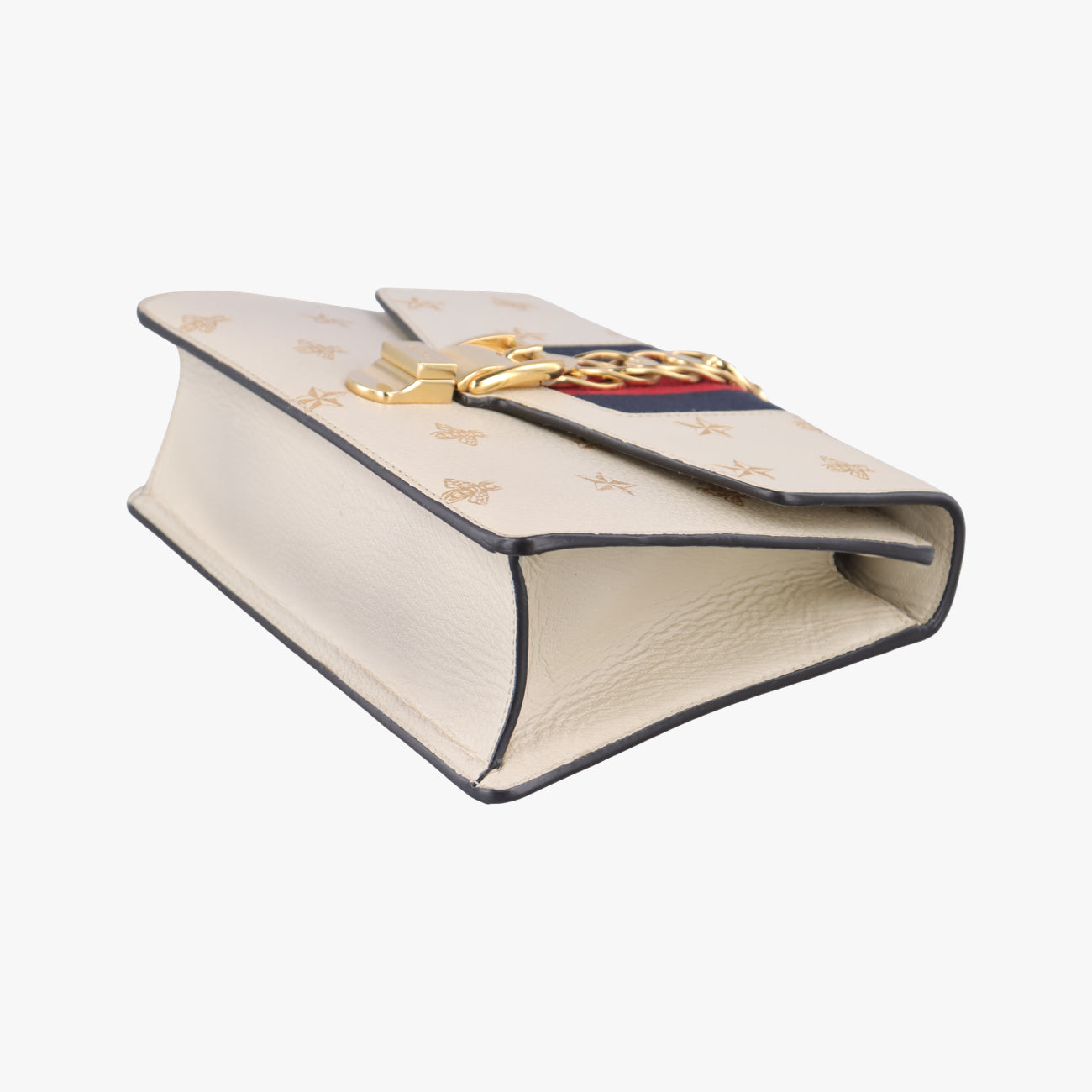 SylvieIvory x Navy x RedLeather524405G031153823シルヴィアイボリー×ネイビー×レッドレザー524405G031153823