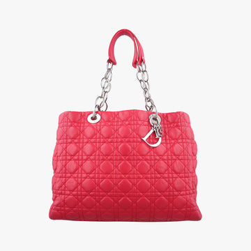 Cannage Dior Soft ShoppingRedlambskin01-BO-0113ディオールソフトショッピングレッドラムスキン01-BO-0113