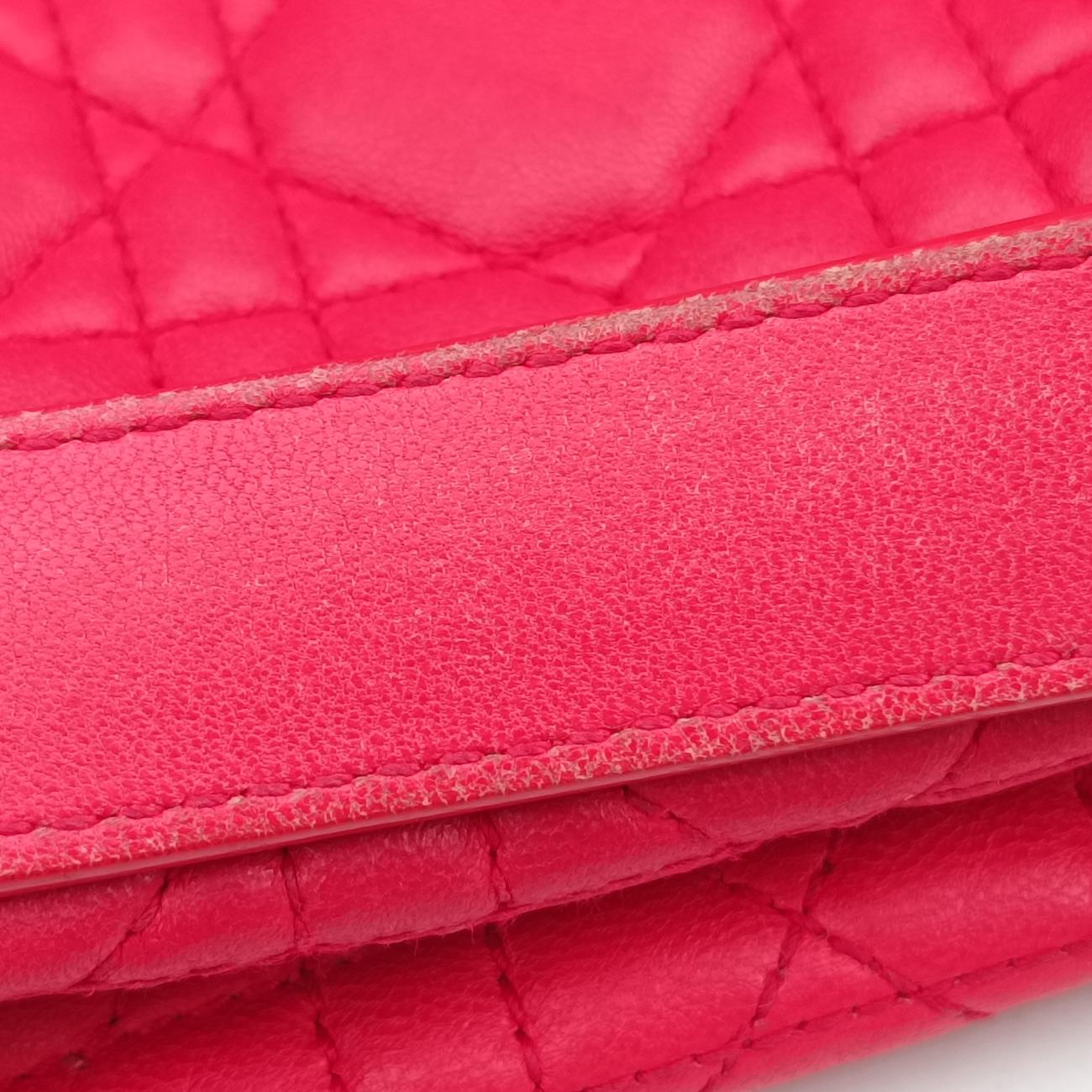 Cannage Dior Soft ShoppingRedlambskin01-BO-0113ディオールソフトショッピングレッドラムスキン01-BO-0113