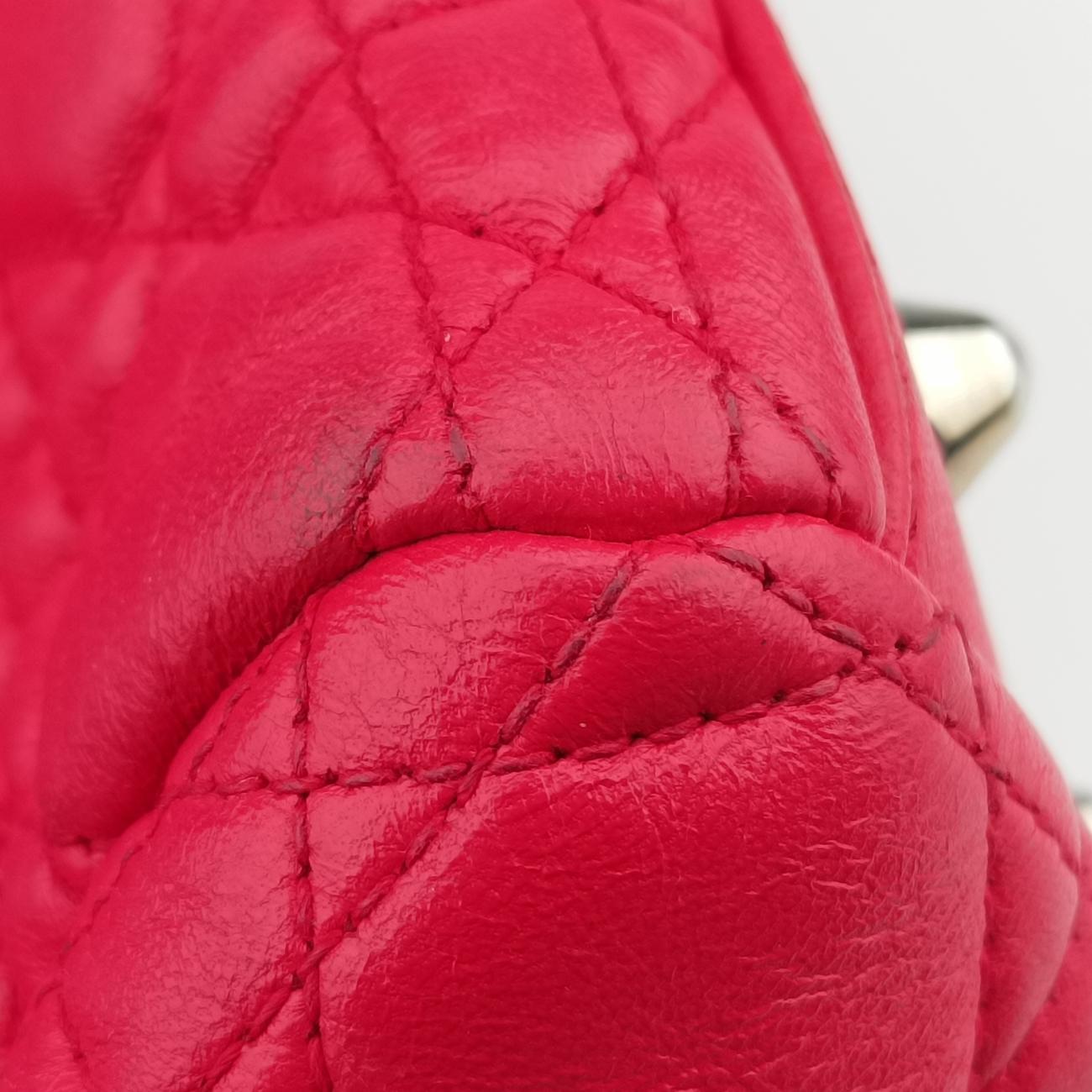 Cannage Dior Soft ShoppingRedlambskin01-BO-0113ディオールソフトショッピングレッドラムスキン01-BO-0113