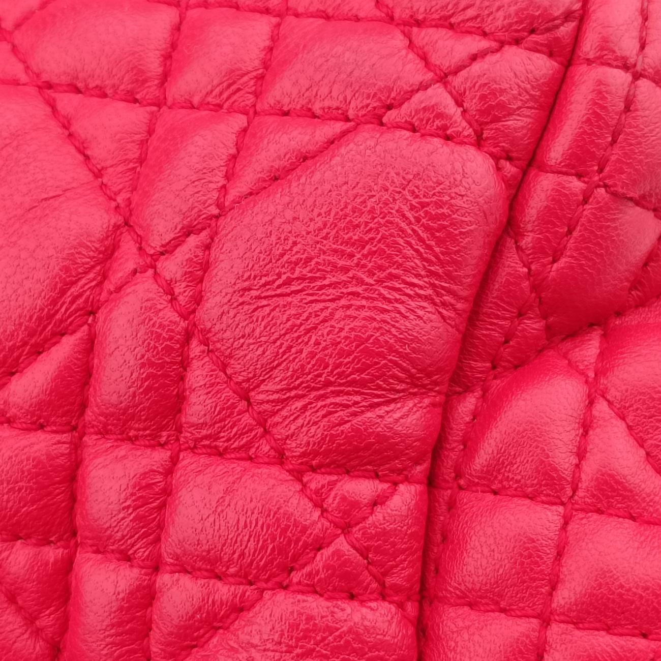 Cannage Dior Soft ShoppingRedlambskin01-BO-0113ディオールソフトショッピングレッドラムスキン01-BO-0113