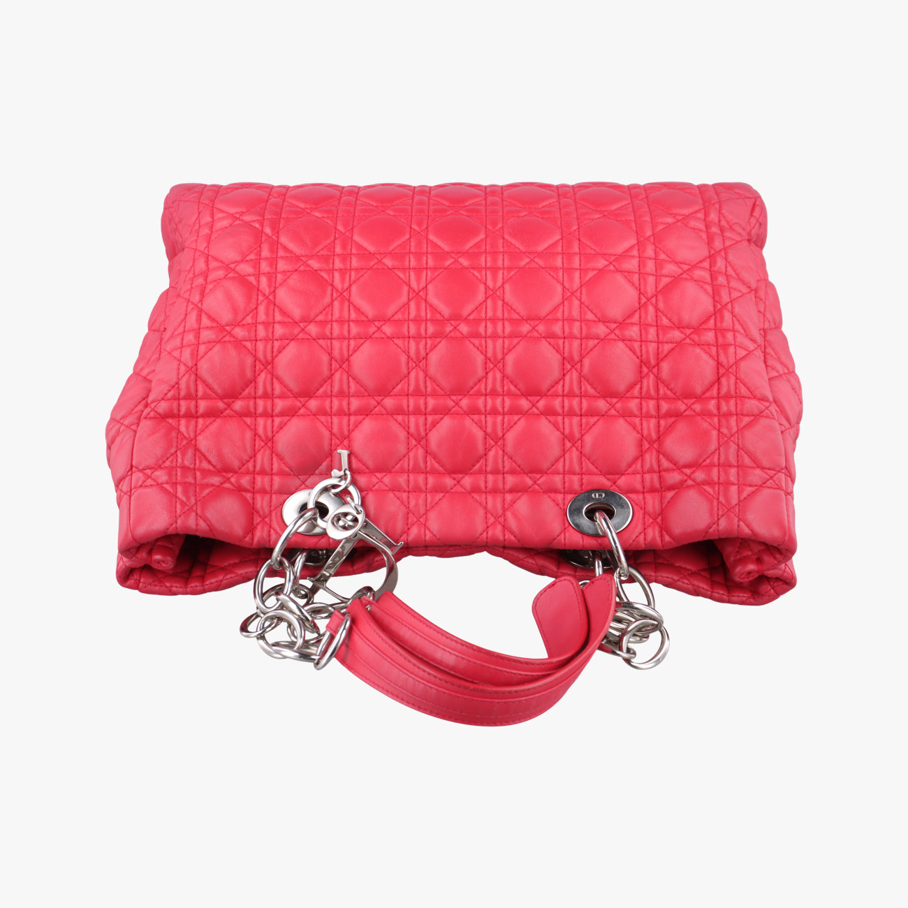 Cannage Dior Soft ShoppingRedlambskin01-BO-0113ディオールソフトショッピングレッドラムスキン01-BO-0113