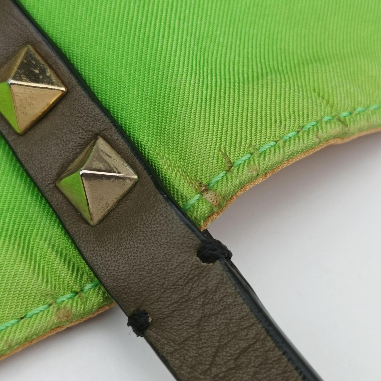 Camo Rockstud FoulardYellow x Green x Multicolornylonカモ ロックスタッズ フーラードイエロー×グリーン×マルチカラーナイロン