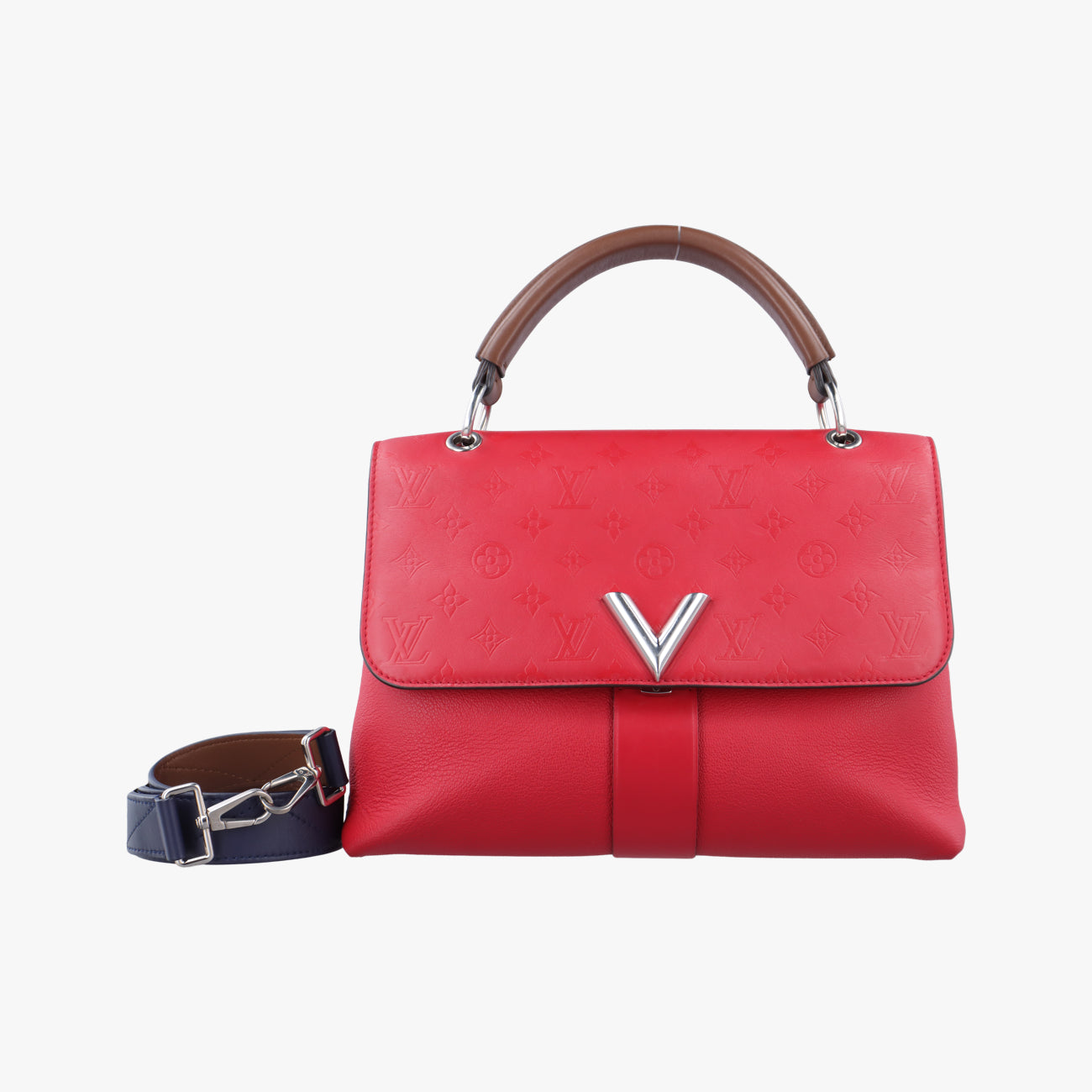 Louis Vuittonルイヴィトン 赤 チェック柄 ストラップ　美品 楽天市場】ルイヴィトン チェーンショルダーバッグ モノグラム