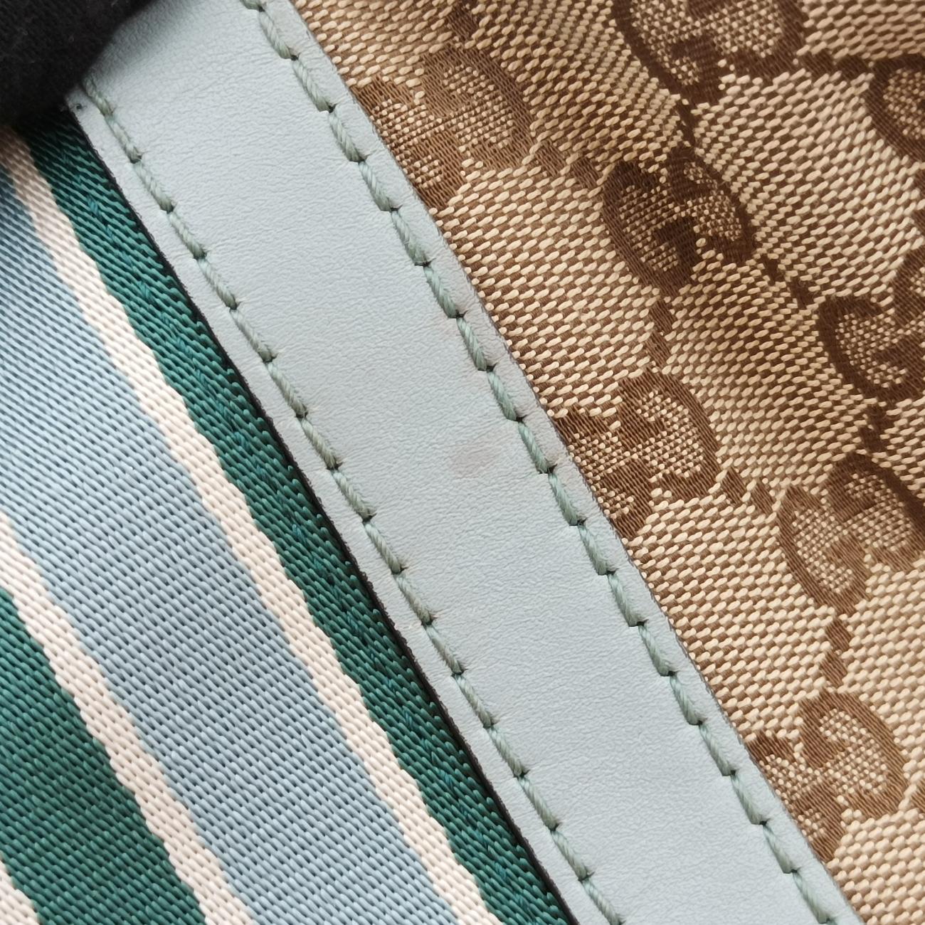 Sherry LineBlue x Beige x Multicolorcanvas x leather247205E013129166シェリーラインブルー×ベージュ×マルチカラーキャンバス×レザー247205E013129166