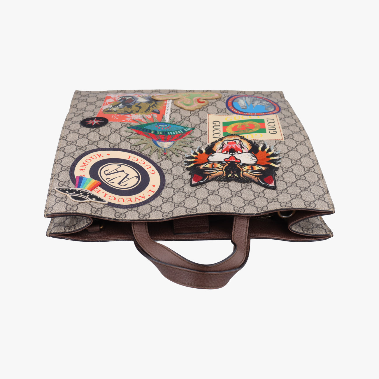 GG Supreme Courrierbeige×MulticolourPVC coated canvas474084D024705947GGスプリームクーリエベージュ×マルチカラーPVCコーティングキャンバス474084D024705947