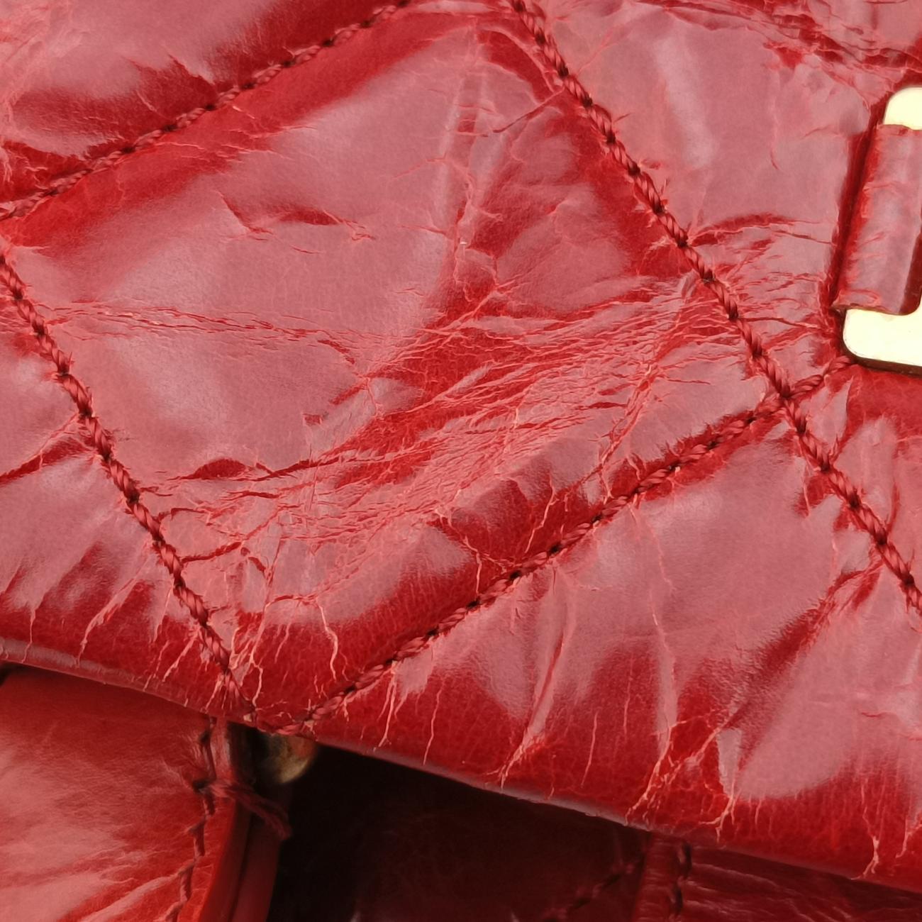 2.55 Matelasse VintageRedLeatherA66818157393122.55 マトラッセ ヴィンテージレッドレザーA6681815739312