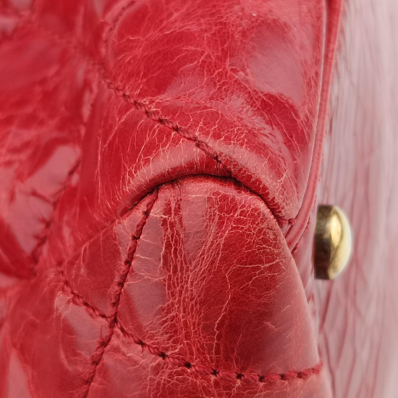 2.55 Matelasse VintageRedLeatherA66818157393122.55 マトラッセ ヴィンテージレッドレザーA6681815739312