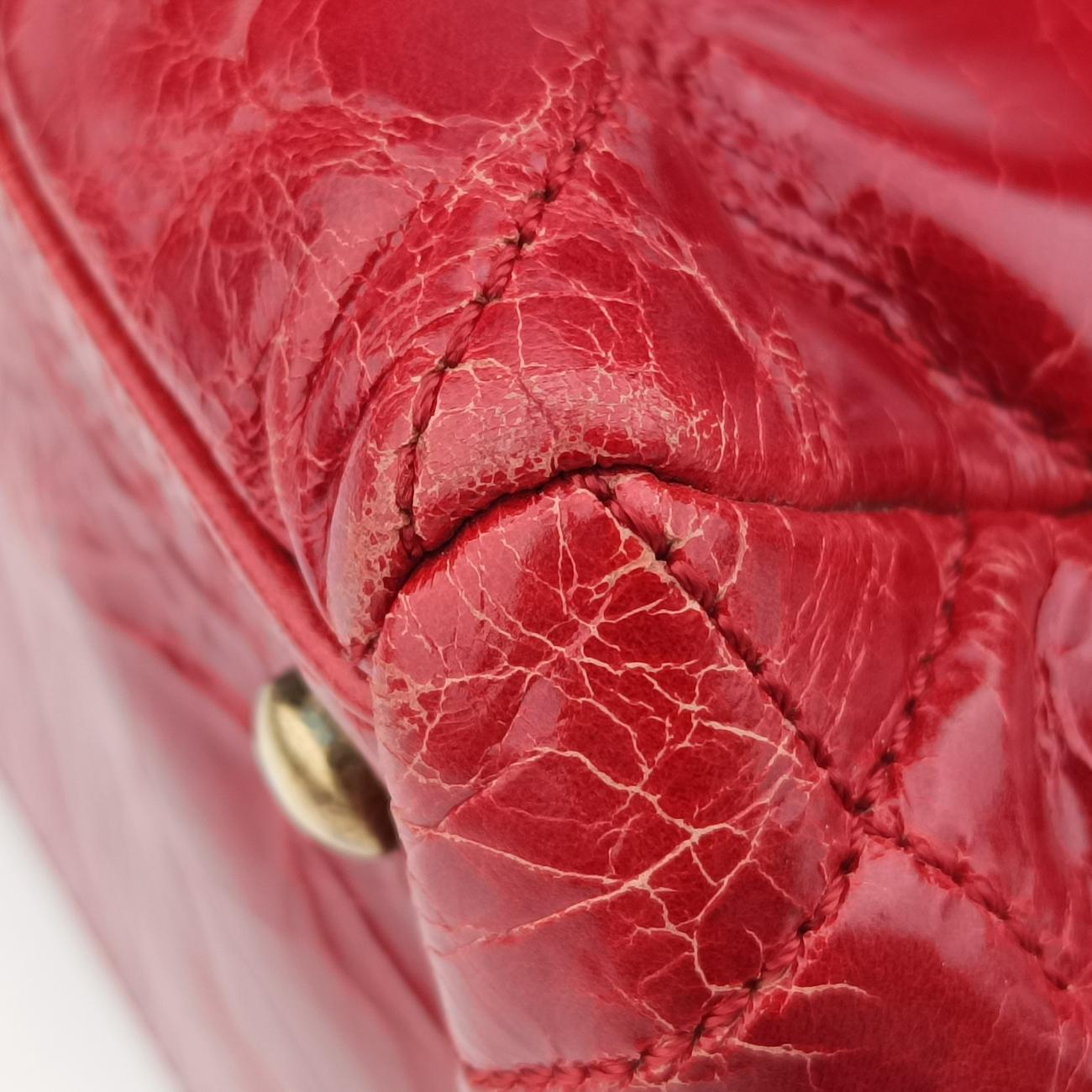 2.55 Matelasse VintageRedLeatherA66818157393122.55 マトラッセ ヴィンテージレッドレザーA6681815739312