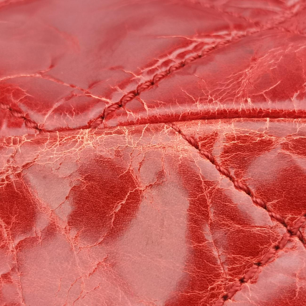 2.55 Matelasse VintageRedLeatherA66818157393122.55 マトラッセ ヴィンテージレッドレザーA6681815739312