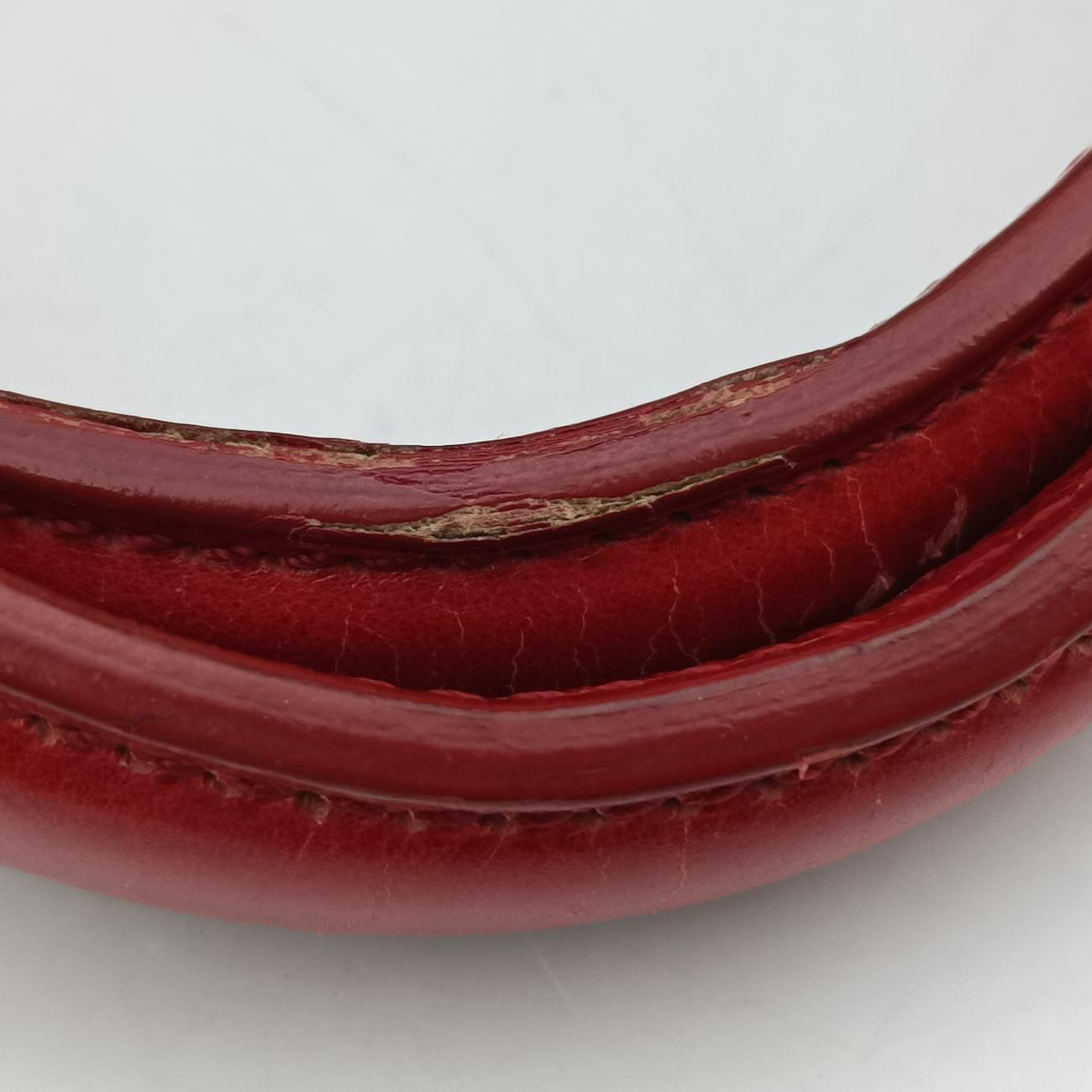 2.55 Matelasse VintageRedLeatherA66818157393122.55 マトラッセ ヴィンテージレッドレザーA6681815739312