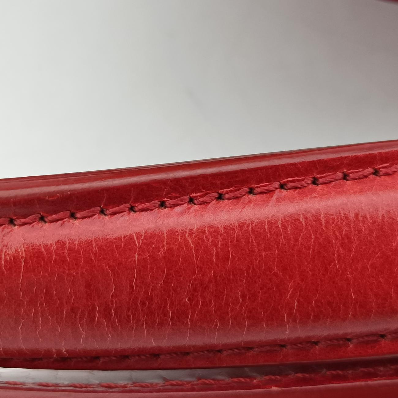 2.55 Matelasse VintageRedLeatherA66818157393122.55 マトラッセ ヴィンテージレッドレザーA6681815739312