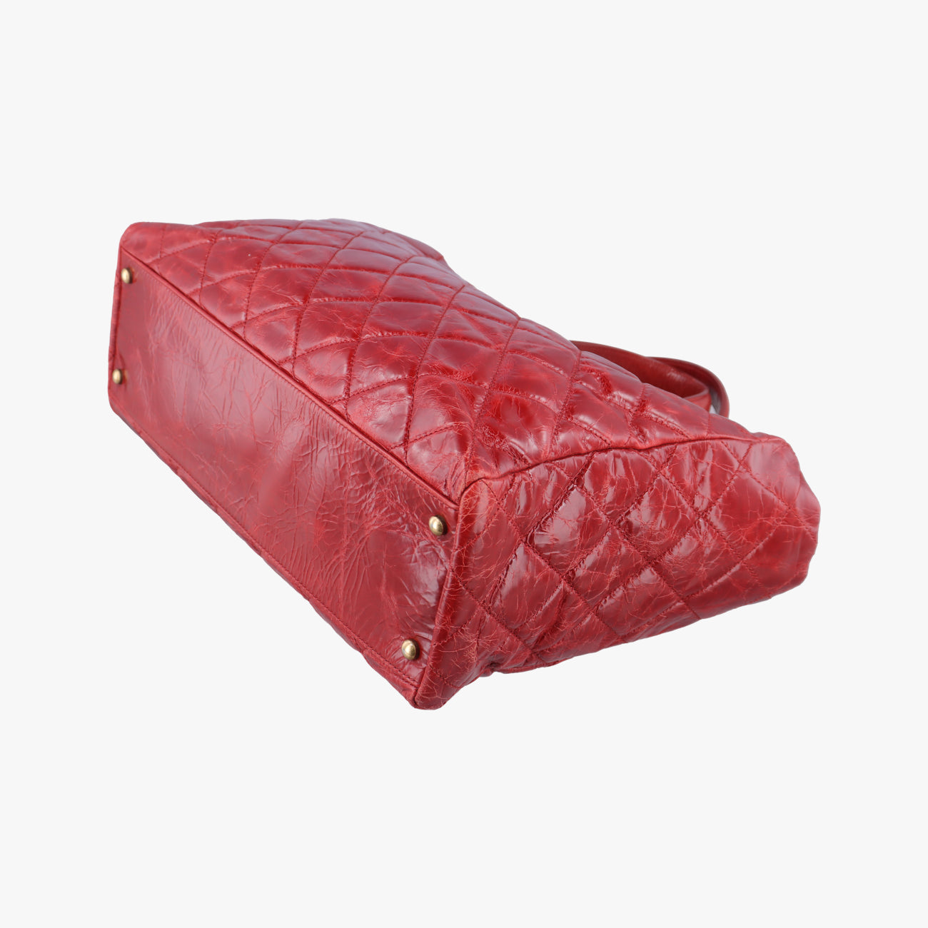 2.55 Matelasse VintageRedLeatherA66818157393122.55 マトラッセ ヴィンテージレッドレザーA6681815739312