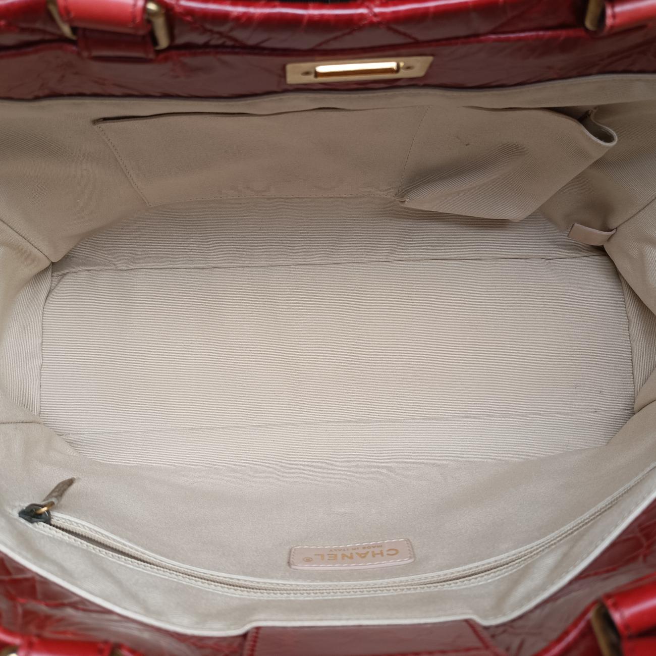 2.55 Matelasse VintageRedLeatherA66818157393122.55 マトラッセ ヴィンテージレッドレザーA6681815739312