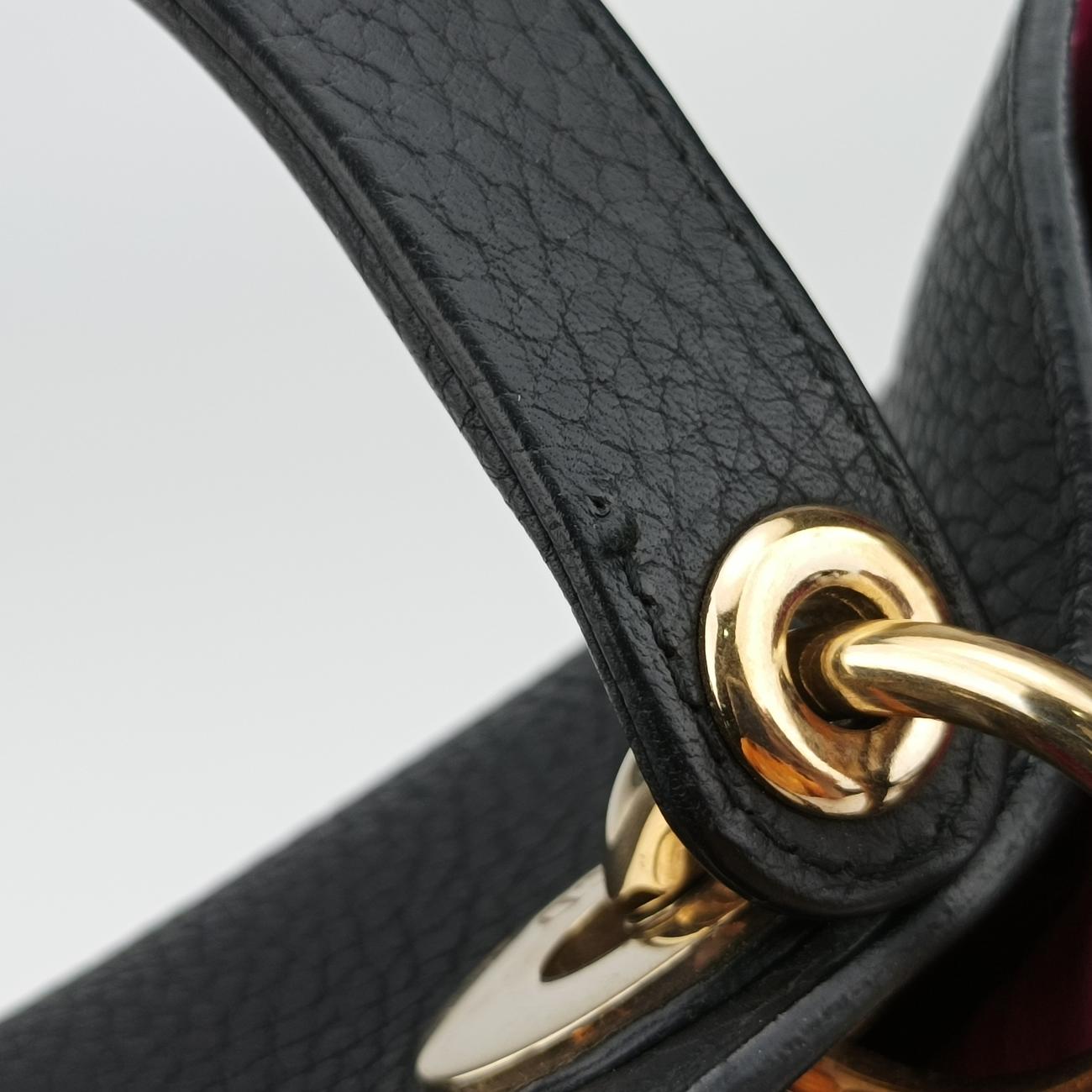 Diorissimo Black Leather 29-MA-0155ディオリッシモ ブラック レザー 29-MA-0155