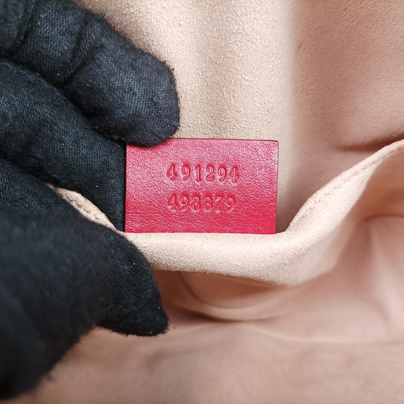 GG Marmont Red Leather 491294 A024517308GGマーモント レッド レザー 491294 A024517308