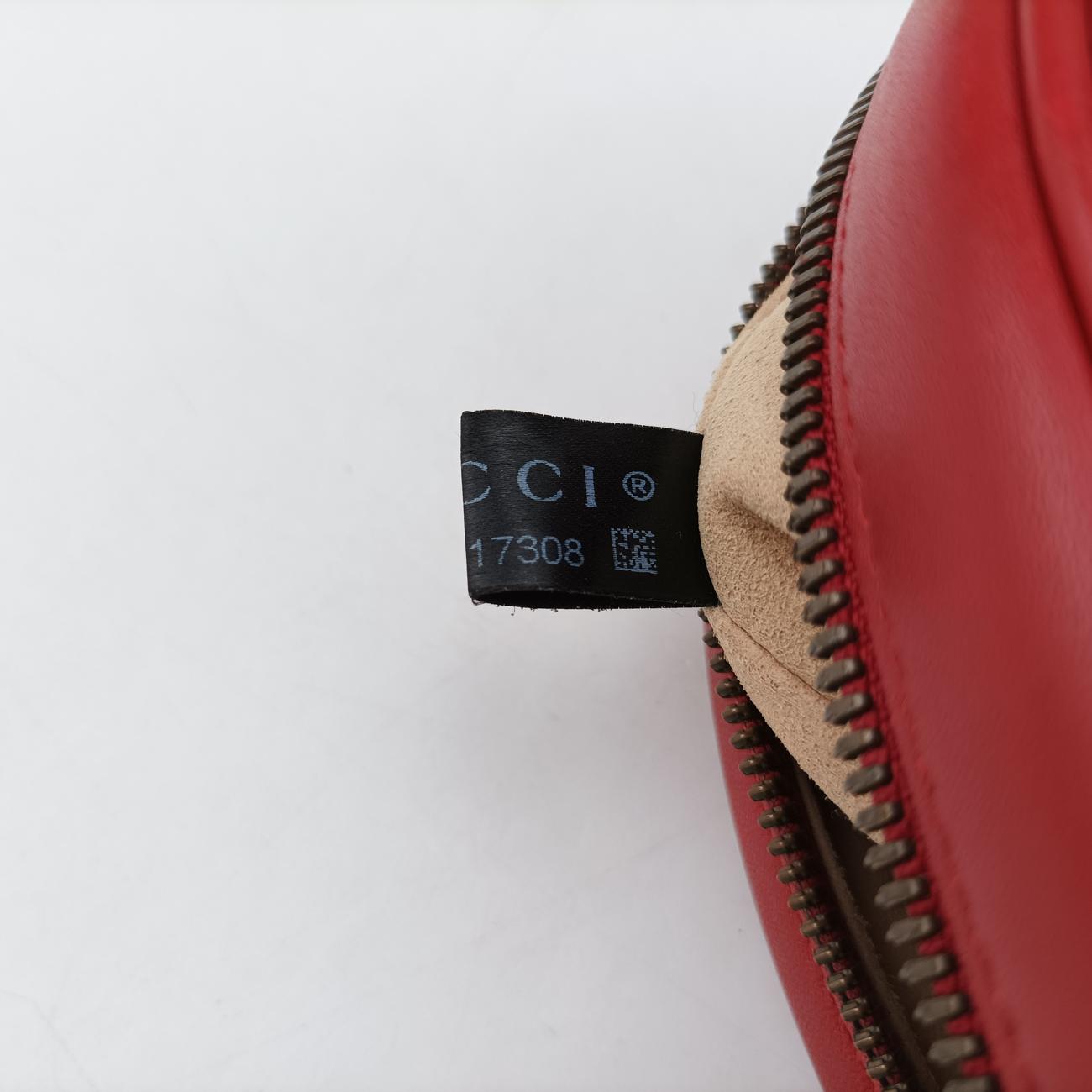 GG Marmont Red Leather 491294 A024517308GGマーモント レッド レザー 491294 A024517308