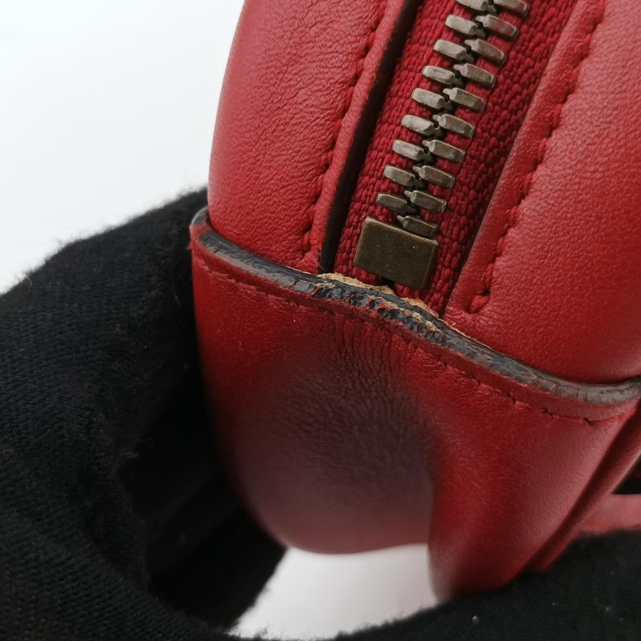 GG Marmont Red Leather 491294 A024517308GGマーモント レッド レザー 491294 A024517308