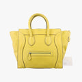 Luggage Mini Shopper Yellow Leather S-AT-0132 S-ZP-0132ラゲージミニショッパー イエロー レザー S-AT-0132 S-ZP-0132
