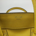 Luggage Mini Shopper Yellow Leather S-AT-0132 S-ZP-0132ラゲージミニショッパー イエロー レザー S-AT-0132 S-ZP-0132
