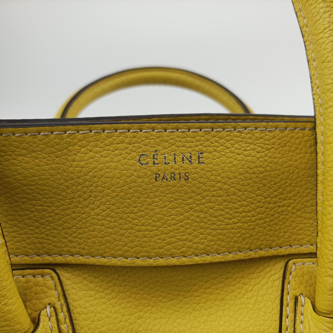 Luggage Mini Shopper Yellow Leather S-AT-0132 S-ZP-0132ラゲージミニショッパー イエロー レザー S-AT-0132 S-ZP-0132