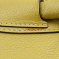 Luggage Mini Shopper Yellow Leather S-AT-0132 S-ZP-0132ラゲージミニショッパー イエロー レザー S-AT-0132 S-ZP-0132