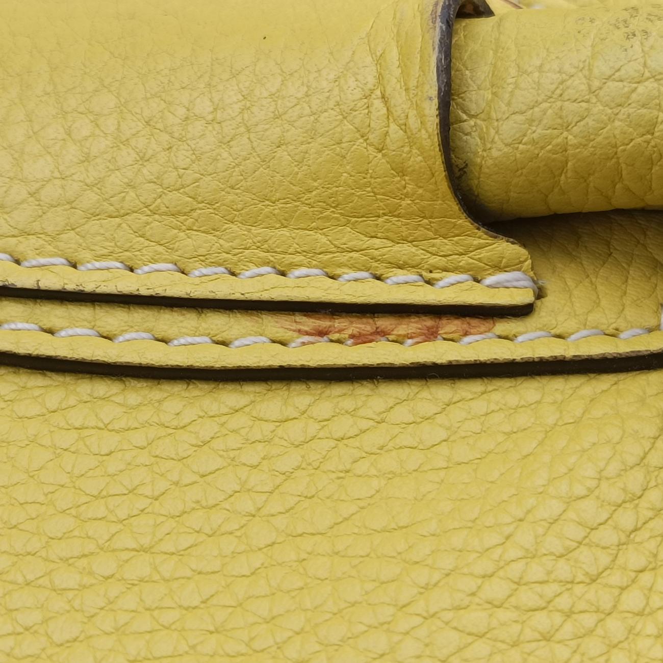 Luggage Mini Shopper Yellow Leather S-AT-0132 S-ZP-0132ラゲージミニショッパー イエロー レザー S-AT-0132 S-ZP-0132