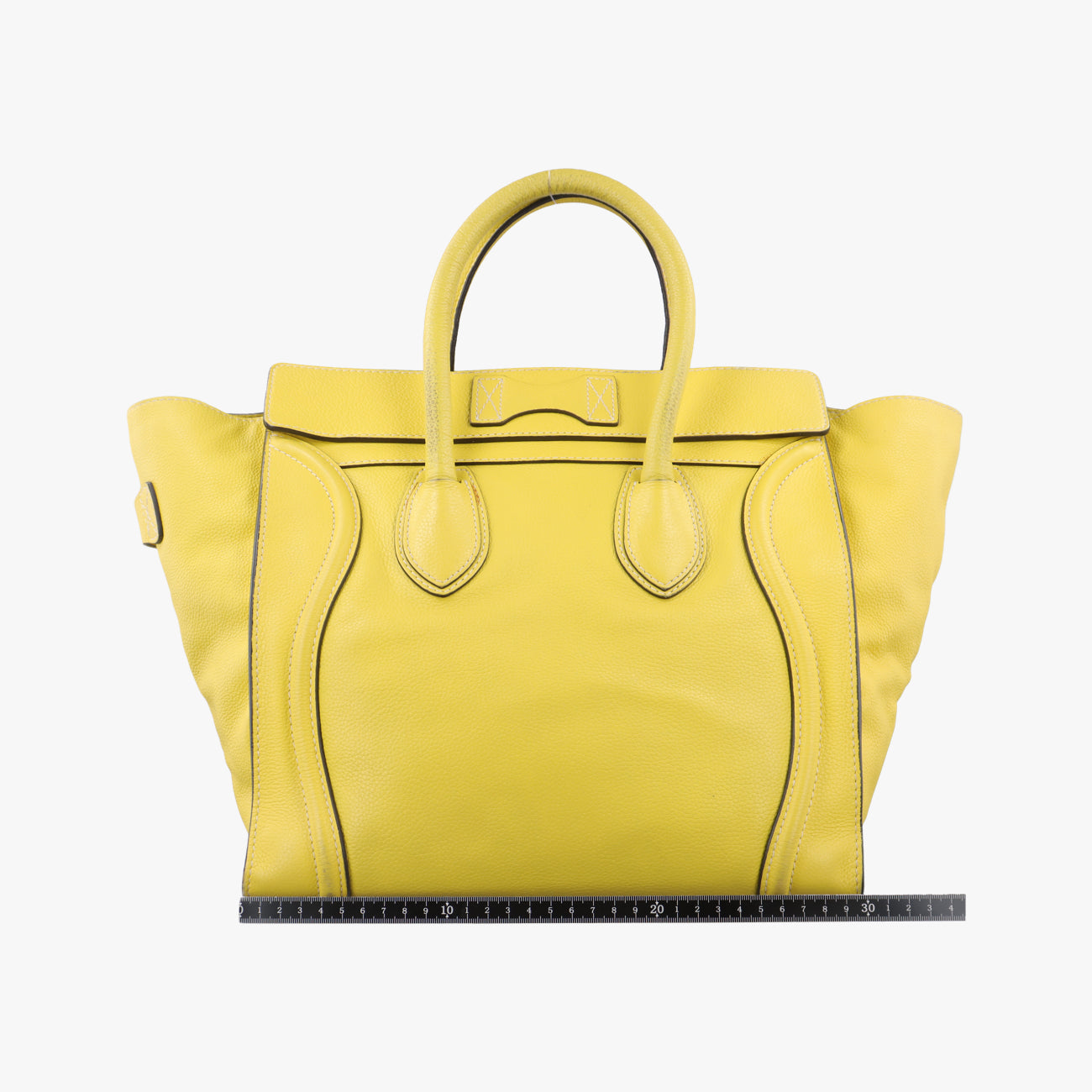 Luggage Mini Shopper Yellow Leather S-AT-0132 S-ZP-0132ラゲージミニショッパー イエロー レザー S-AT-0132 S-ZP-0132