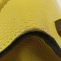 Luggage Mini Shopper Yellow Leather S-AT-0132 S-ZP-0132ラゲージミニショッパー イエロー レザー S-AT-0132 S-ZP-0132