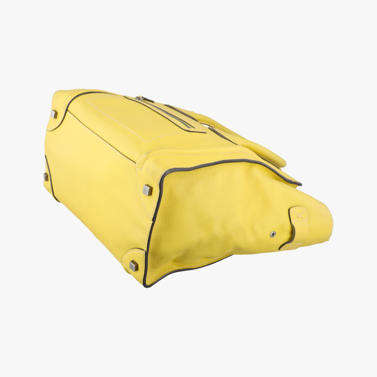 Luggage Mini Shopper Yellow Leather S-AT-0132 S-ZP-0132ラゲージミニショッパー イエロー レザー S-AT-0132 S-ZP-0132