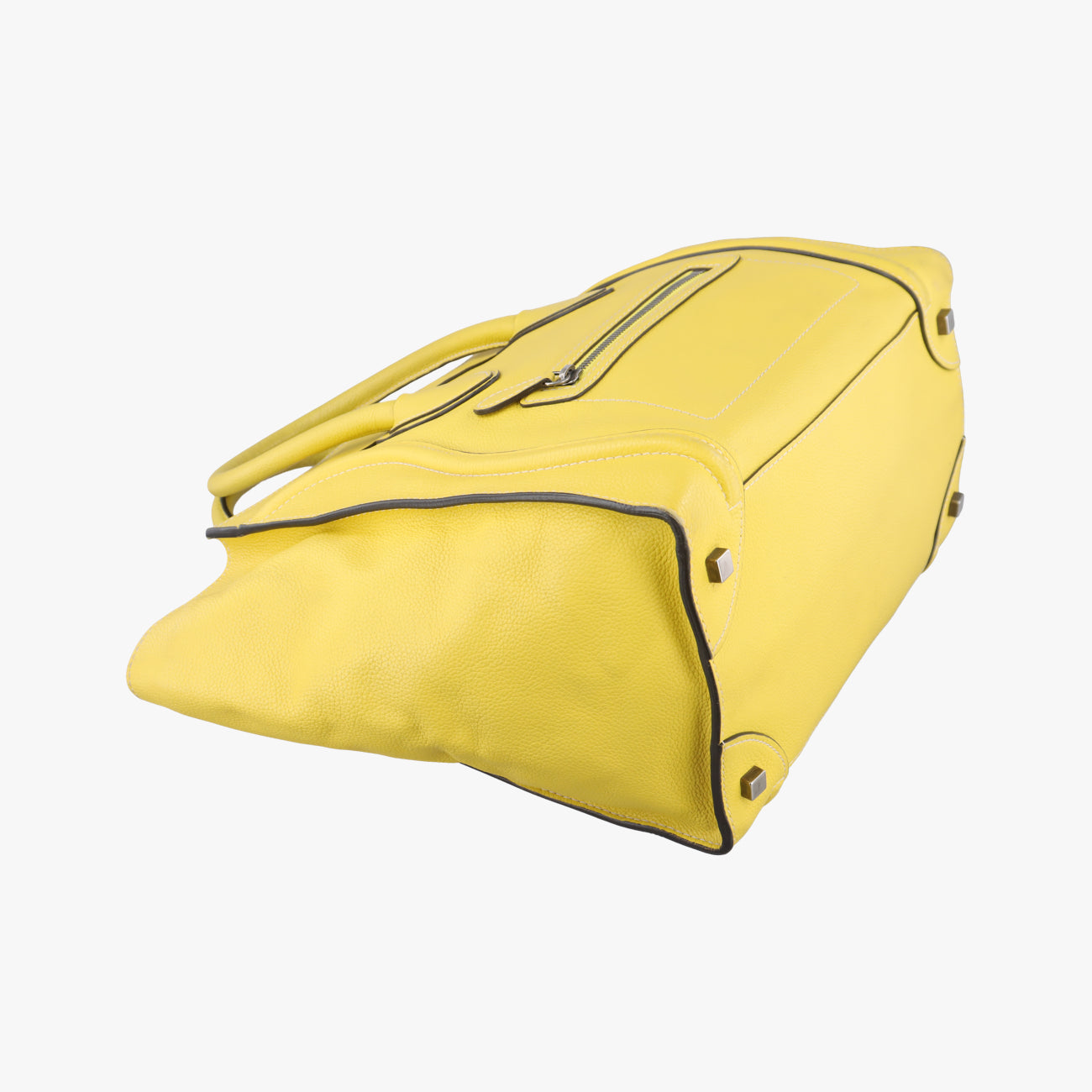 Luggage Mini Shopper Yellow Leather S-AT-0132 S-ZP-0132ラゲージミニショッパー イエロー レザー S-AT-0132 S-ZP-0132