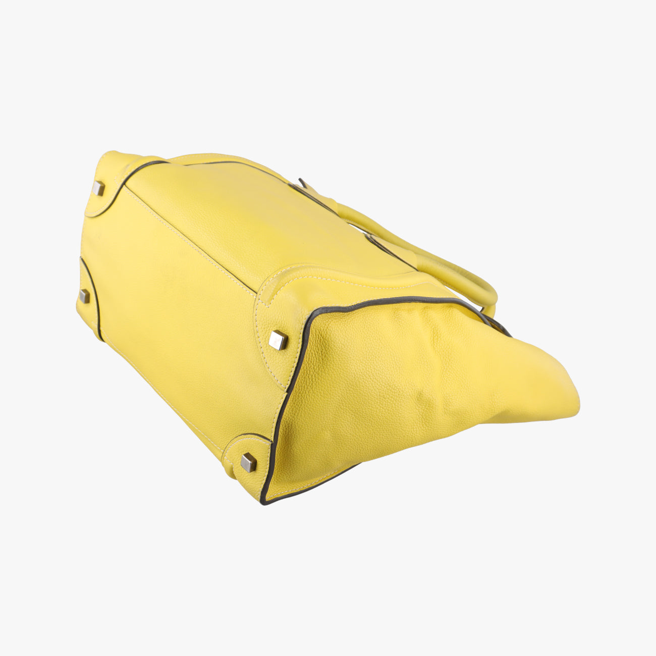 Luggage Mini Shopper Yellow Leather S-AT-0132 S-ZP-0132ラゲージミニショッパー イエロー レザー S-AT-0132 S-ZP-0132