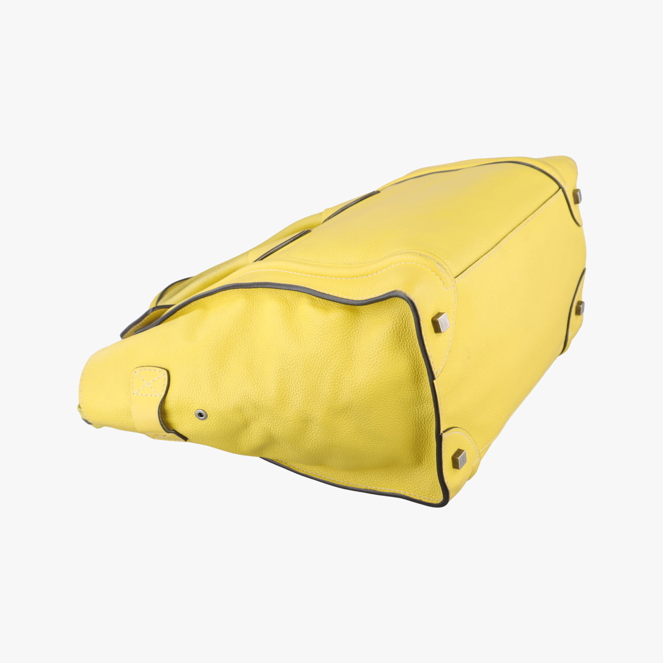 Luggage Mini Shopper Yellow Leather S-AT-0132 S-ZP-0132ラゲージミニショッパー イエロー レザー S-AT-0132 S-ZP-0132