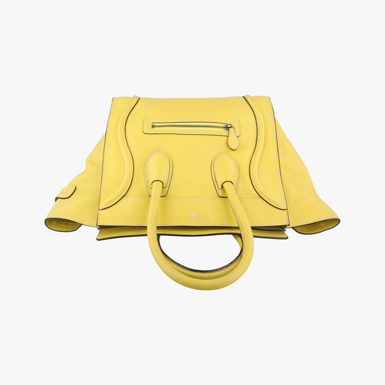 Luggage Mini Shopper Yellow Leather S-AT-0132 S-ZP-0132ラゲージミニショッパー イエロー レザー S-AT-0132 S-ZP-0132