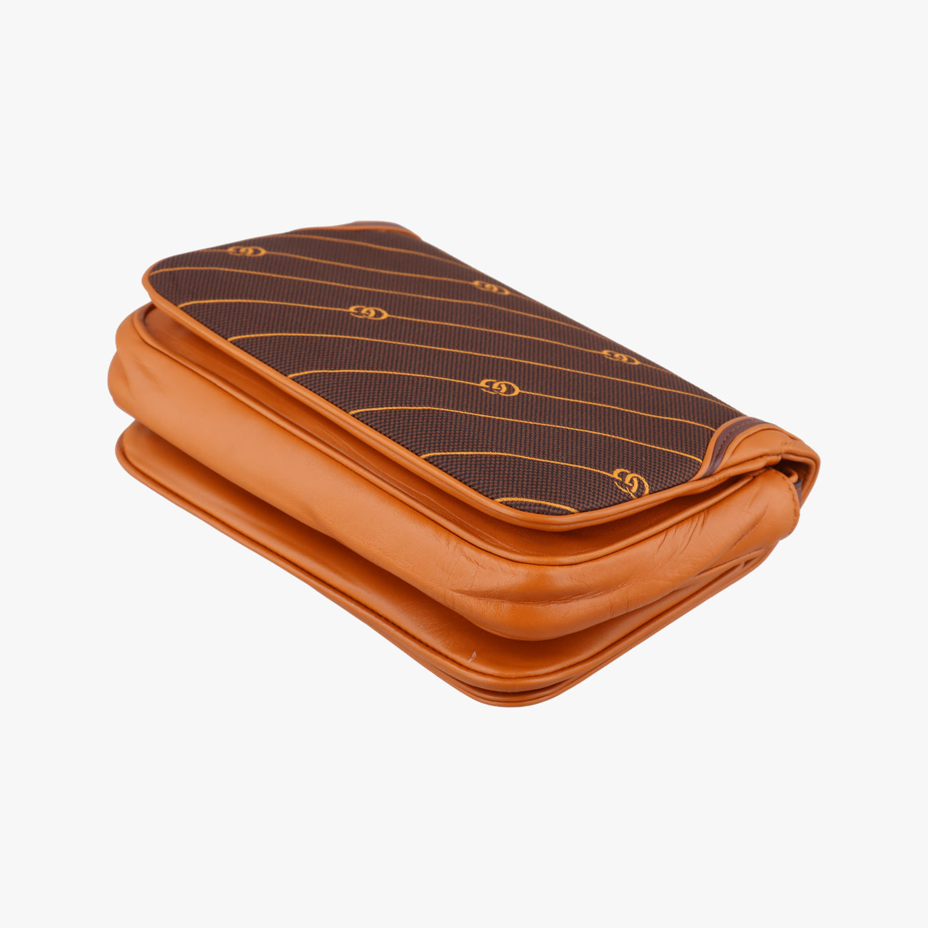 Diagonal GG RajaOrange×BrownLeather537206F026682780ダイアゴナル GG ラジャオレンジ×ブラウンレザー537206F026682780