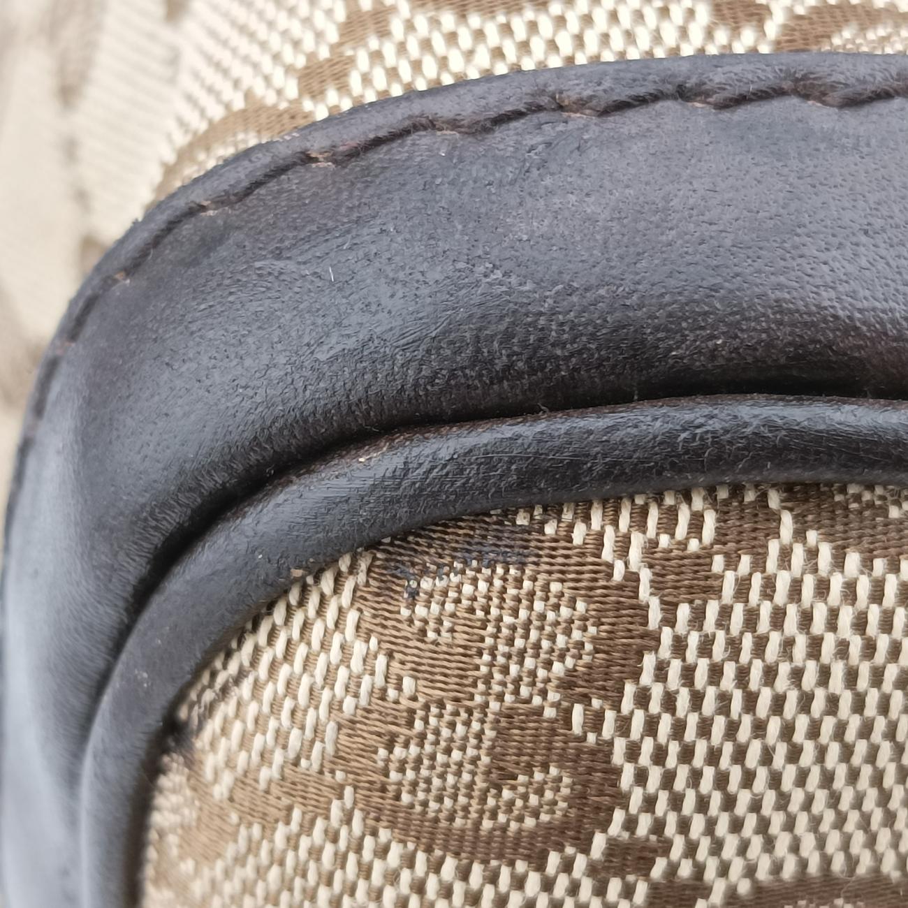 Sherry LineBeige x green x redcanvas x leather247205G017070502シェリーラインベージュ×グリーン×レッドキャンバス×レザー247205G017070502