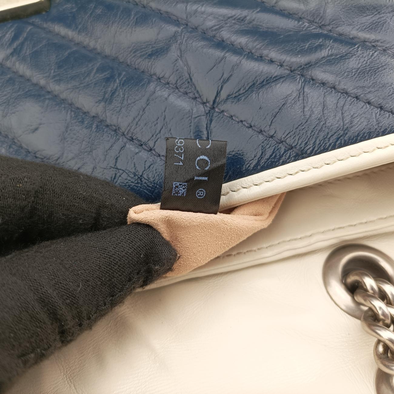 GG MarmontBlueLeather443497I031849371GGマーモントブルーレザー443497I031849371