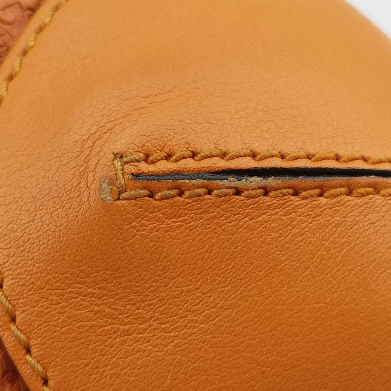 Microguccissima Nice HoboOrangeLeather309618B015832661マイクログッチッシマ ナイス ホーボーオレンジレザー309618B015832661