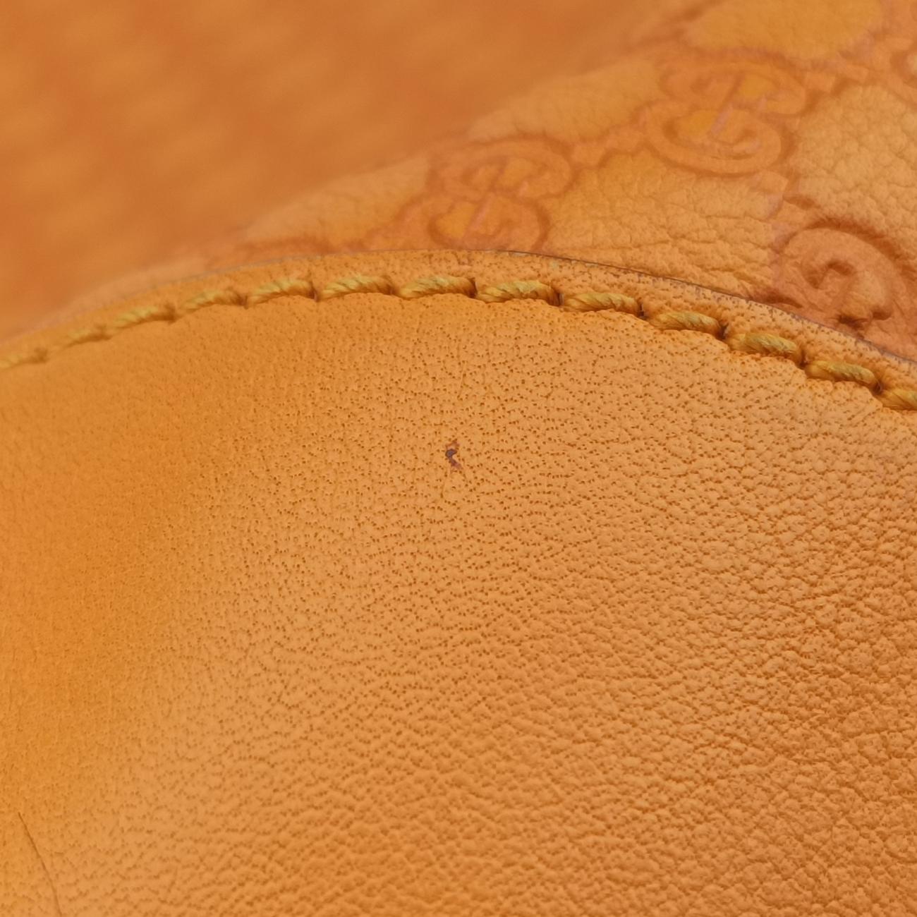 Microguccissima Nice HoboOrangeLeather309618B015832661マイクログッチッシマ ナイス ホーボーオレンジレザー309618B015832661