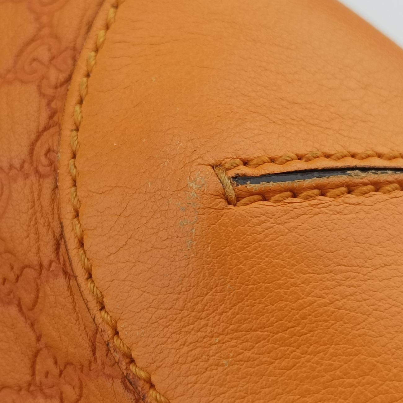 Microguccissima Nice HoboOrangeLeather309618B015832661マイクログッチッシマ ナイス ホーボーオレンジレザー309618B015832661
