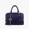 Medusa Demetra Vanitas Satchel Purple Leather メデューサ デメテル バニティ サッチェル パープル レザー
