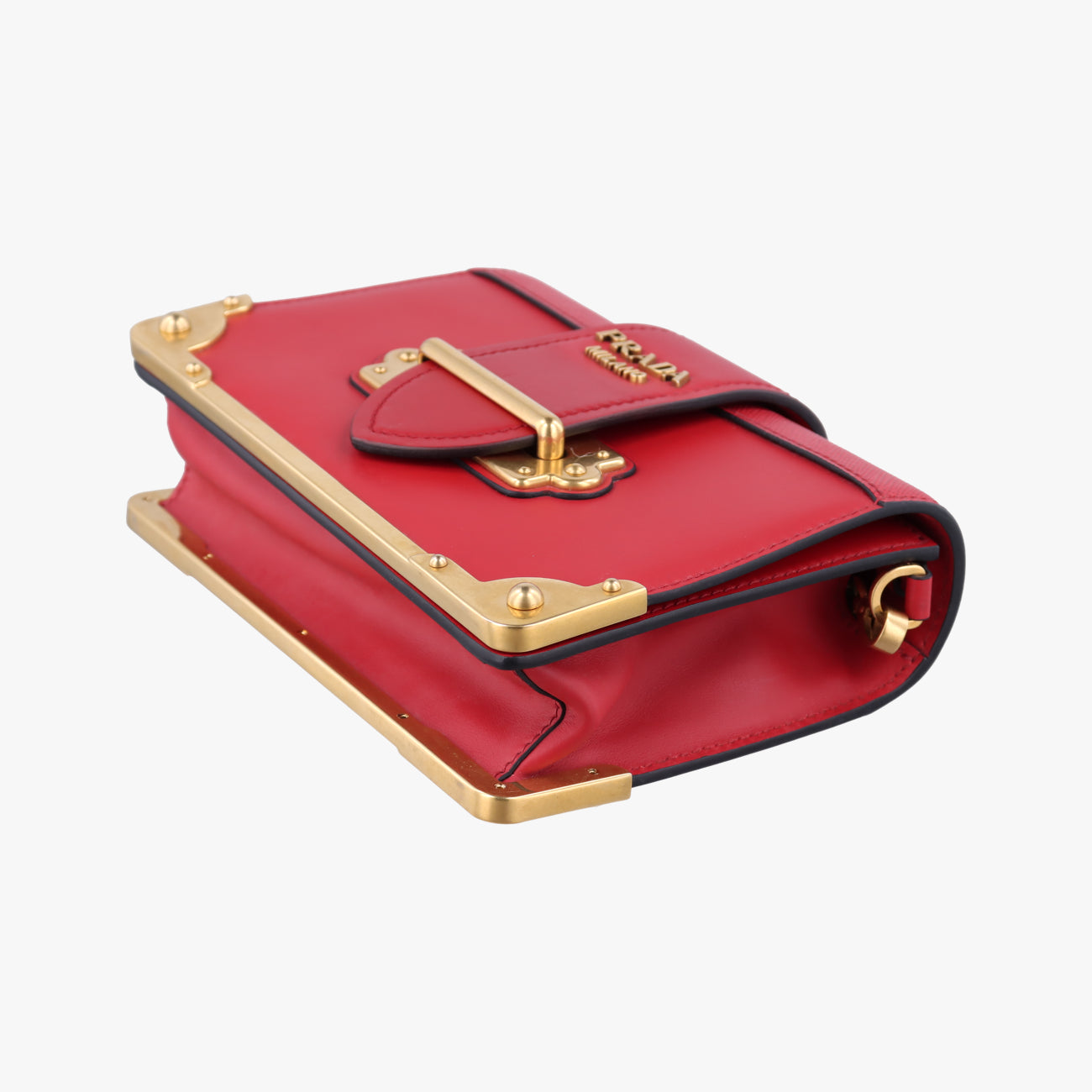 City Calf Cahier Red leather 25シティカーフ カイエ レッド レザー 25
