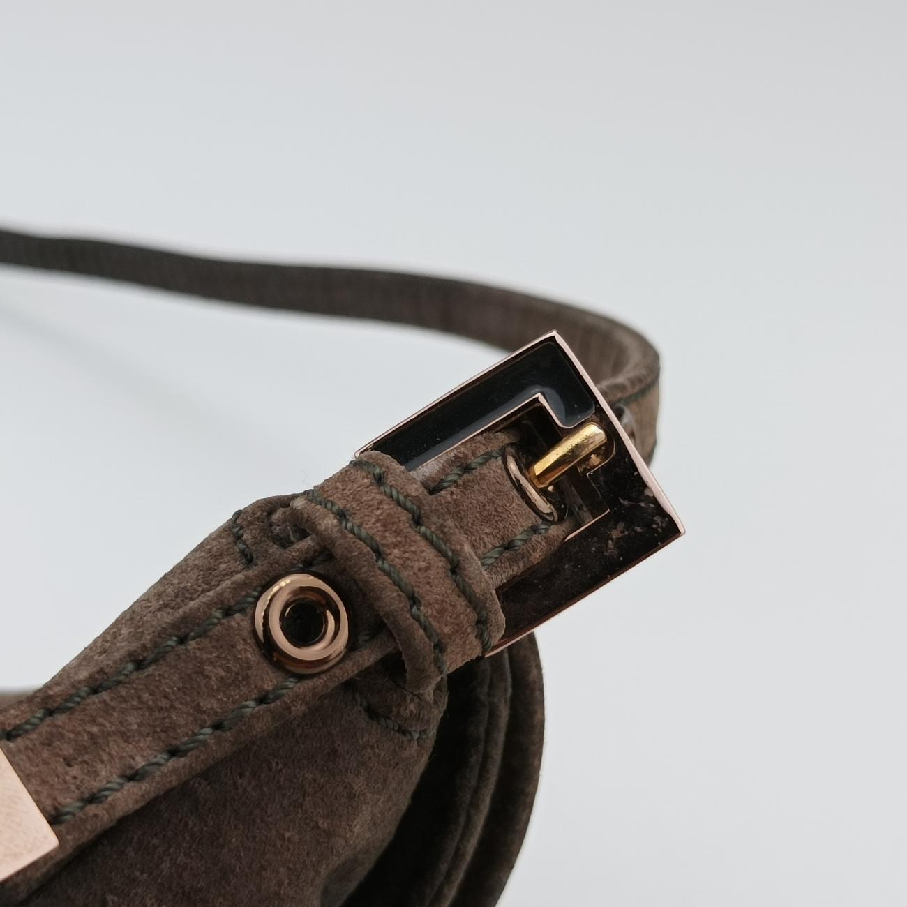 BaguetteBrownsuedeLot number unknownマンマバケットブラウンスエード製番不明