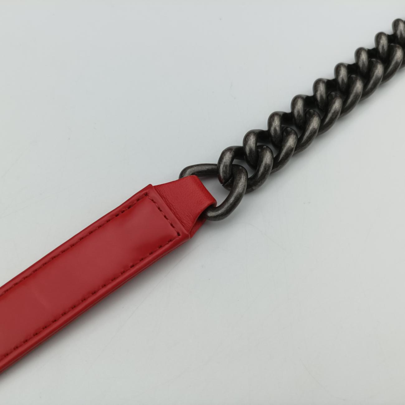 BOY CHANEL Red Leather 21509383ボーイシャネル レッド レザー A67086 21509383