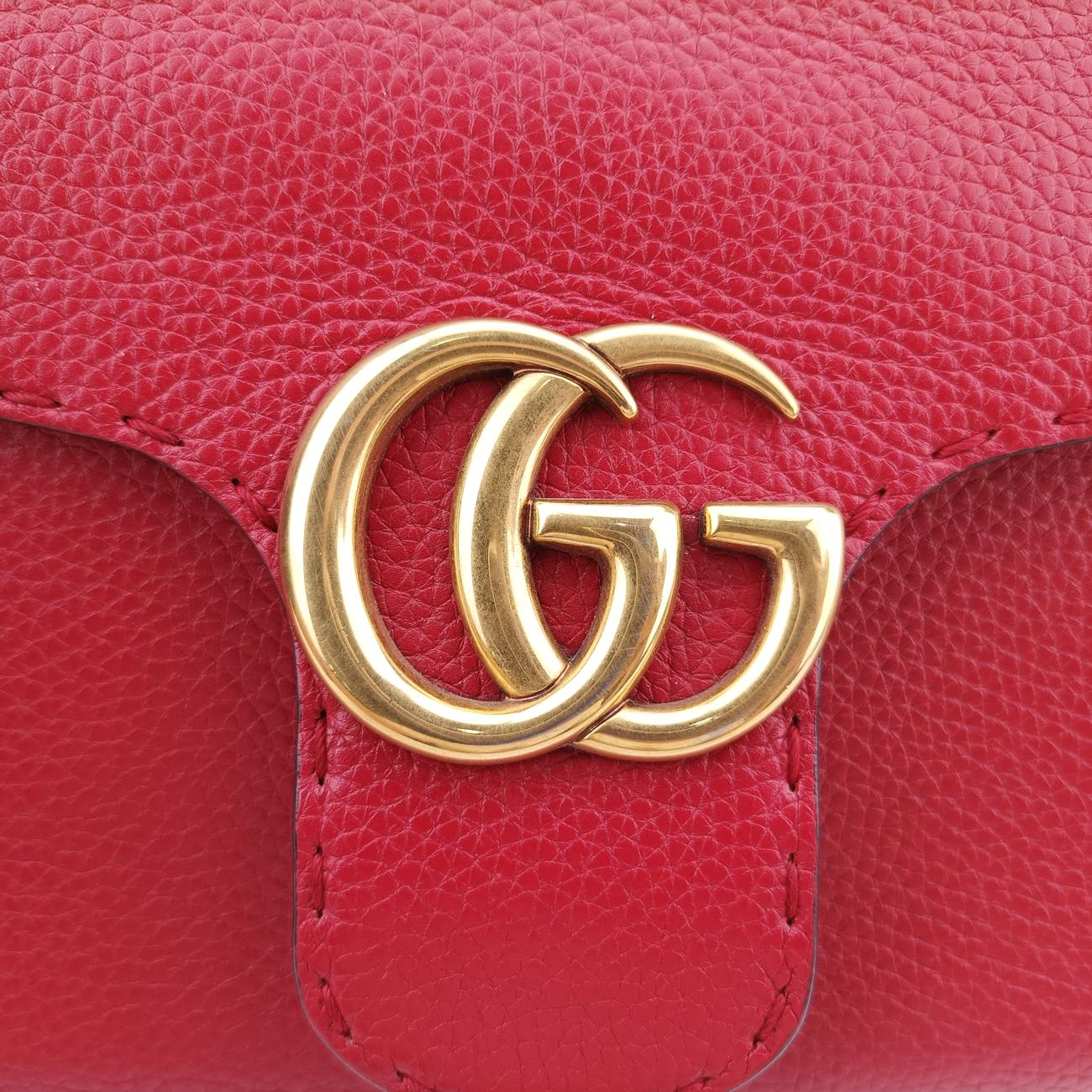 GG MarmontRedLeather442622F020143547GGマーモントレッドレザー442622F020143547