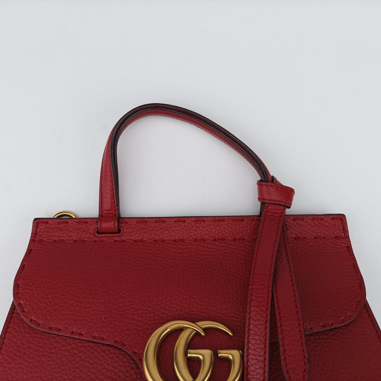 GG MarmontRedLeather442622F020143547GGマーモントレッドレザー442622F020143547